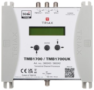 PROGRAMOWALNY WZMACNIACZ WIELOZAKRESOWY TMB-1700/TRIAX TRIAX