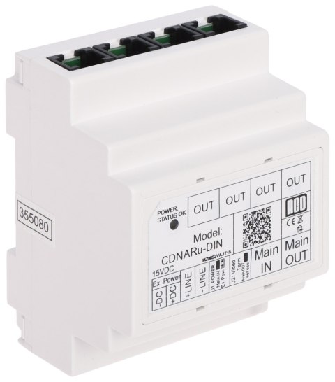 ROZDZIELACZ AUDIO CDNAR/U-DIN ACO ROZDZIELACZ AUDIO CDNAR/U-DIN ACO