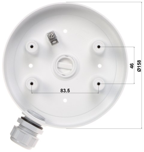 UCHWYT KAMERY DS-1280ZJ-SD11 Hikvision UCHWYT KAMERY DS-1280ZJ-SD11 Hikvision