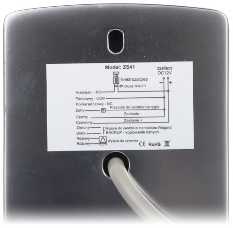 ZAMEK SZYFROWY ZS41 VIDOS ZAMEK SZYFROWY ZS41 VIDOS