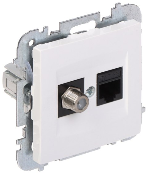 GNIAZDO KOŃCOWE SANTRA/4190-10/EPN TYP F + RJ45 Elektro-Plast GNIAZDO KOŃCOWE SANTRA/4190-10/EPN TYP F + RJ45 Elektro-Plast