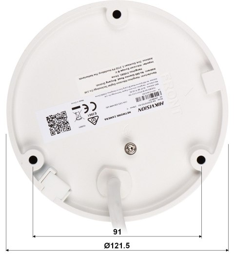 KAMERA WANDALOODPORNA IP DS-2CD2127G2-SU(2.8MM)(C) ColorVu - 1080p Hikvision