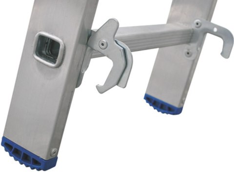 DRABINA ALUMINIOWA 2-ELEMENTOWA 309CM 7+7 SZCZEBLI DRABEX DRABINA ALUMINIOWA 2-ELEMENTOWA 309CM 7+7 SZCZEBLI DRABEX