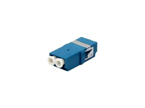 Adapter światłowodowy bezkołnierzowy jednomodowy SM LC duplex ALANTEC Adapter światłowodowy bezkołnierzowy jednomodowy SM LC duplex ALANTEC