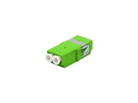 Adapter światłowodowy bezkołnierzowy jednomodowy SM LC/APC duplex ALANTEC Adapter światłowodowy bezkołnierzowy jednomodowy SM LC/APC duplex ALANTEC