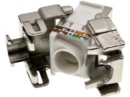 Gniazdo keystone RJ45 STP kat. 6 beznarzędziowe ekranowane Q-LANTEC