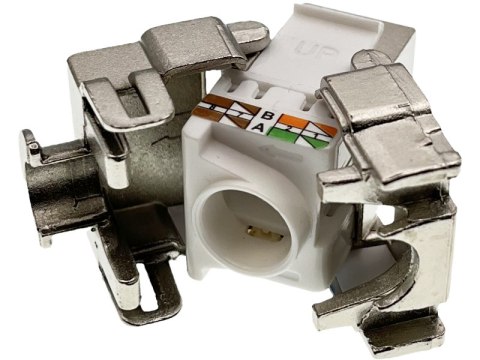 Gniazdo keystone RJ45 STP kat. 6 beznarzędziowe ekranowane Q-LANTEC Gniazdo keystone RJ45 STP kat. 6 beznarzędziowe ekranowane Q-LANTEC