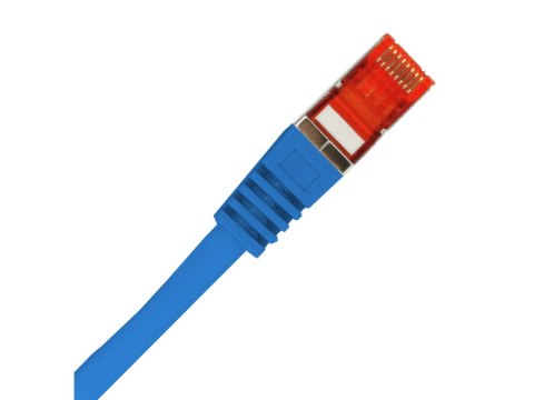 Patch-cord S/FTP kat.6A LSOH 3.0m niebieski ALANTEC