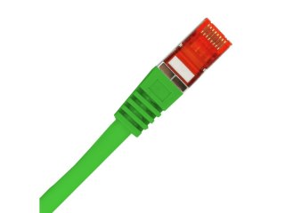 Patch-cord S/FTP kat.6A LSOH 3.0m zielony ALANTEC