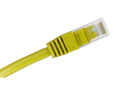 Patch-cord U/UTP kat.6A LSOH 2.0m żółty ALANTEC