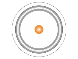 Przewód koncentryczny trishield RG6 75 Om, 1.02/4.55/6.86 PVC Eca - długość odcinka 100m ALANTEC