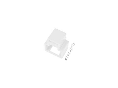 Blokada wtyku RJ45 przed nieautoryzowanym wypięciem, kolor przezroczysty (opakowanie 24 szt. + klucz) ALANTEC Blokada wtyku RJ45 przed nieautoryzowanym wypięciem, kolor przezroczysty (opakowanie 24 szt. + klucz) ALANTEC