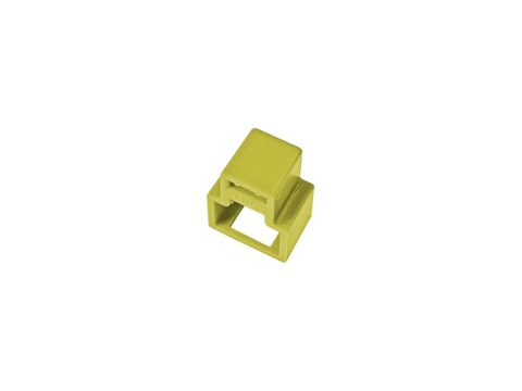Blokada wtyku RJ45 przed nieautoryzowanym wypięciem, kolor żółty (opakowanie 24 szt. + klucz) ALANTEC Blokada wtyku RJ45 przed nieautoryzowanym wypięciem, kolor żółty (opakowanie 24 szt. + klucz) ALANTEC