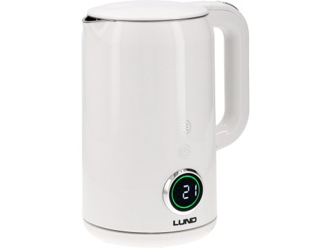 CZAJNIK ELEKTRYCZNY 1.7L REGULACJA TEMPERATURY BIAŁY LUND CZAJNIK ELEKTRYCZNY 1.7L REGULACJA TEMPERATURY BIAŁY LUND