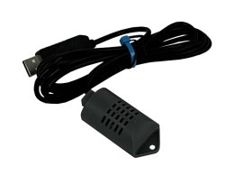 Czujnik temperatury i wilgotności USB - przewód 2m AVIZIO POWER
