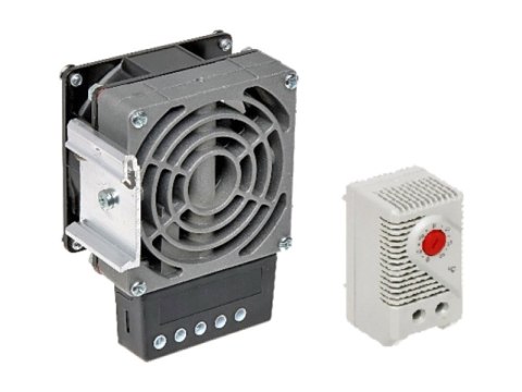 Dmuchawa grzewcza 100W z termostatem do szaf zewnętrznych ALANTEC Dmuchawa grzewcza 100W z termostatem do szaf zewnętrznych ALANTEC