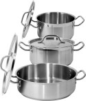 GARNEK NISKI Z POKRYWKĄ ZE STALI NIERDZEWNEJ 20X10,5 CM 3,3L YATO GASTRO