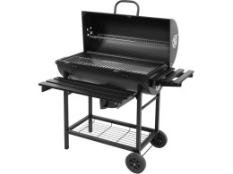GRILL WĘGLOWY Z POKRYWĄ, RUSZT 71X35CM LUND