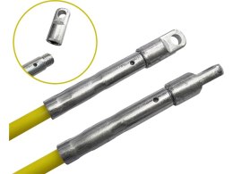 Pilot do przeciągania kabli z włókna szklanego FRP Ø11mm, 250m z kółkami Q-LANTEC