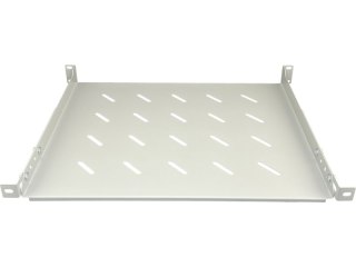 Półka stała 19" 1U głęb. 350mm, szary, 4 punkty mocowania ALANTEC