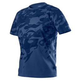 T-SHIRT ROBOCZY CAMO NAVY, ROZMIAR XXL NEO