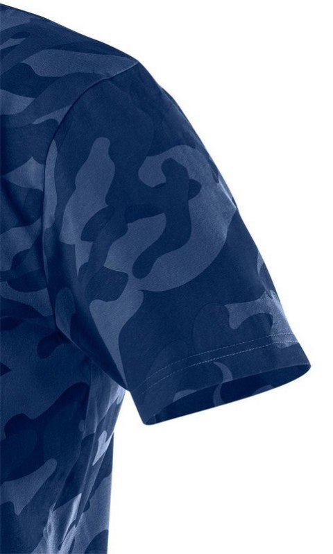T-SHIRT ROBOCZY CAMO NAVY, ROZMIAR XXL T-SHIRT ROBOCZY CAMO NAVY, ROZMIAR XXL
