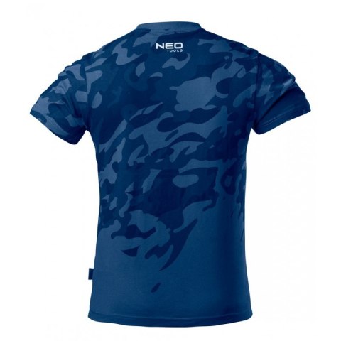 T-SHIRT ROBOCZY CAMO NAVY, ROZMIAR M T-SHIRT ROBOCZY CAMO NAVY, ROZMIAR M