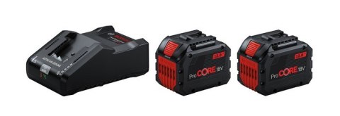 ZESTAW STARTOWY PROCORE 18V 2*12.0AH + ŁADOWARKA BOSCH ZESTAW STARTOWY PROCORE 18V 2*12.0AH + ŁADOWARKA BOSCH