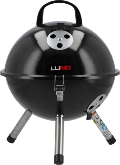GRILL WĘGLOWY PRZENOŚNY RUSZT 32CM LUND GRILL WĘGLOWY PRZENOŚNY RUSZT 32CM LUND