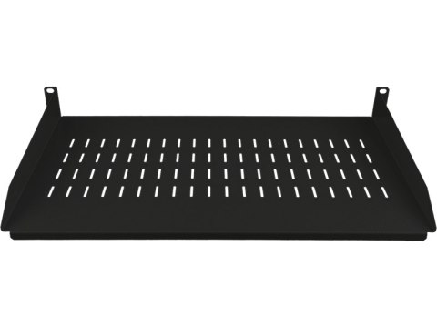 Półka stała 19" 1U głęb. 250mm, czarna, 2 punkty mocowania ALANTEC Półka stała 19" 1U głęb. 250mm, czarna, 2 punkty mocowania ALANTEC