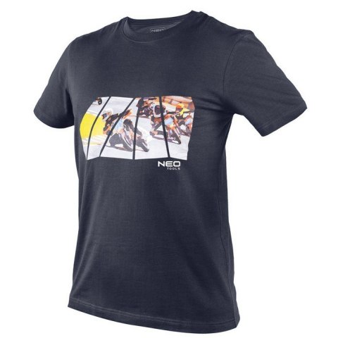 T-SHIRT Z NADRUKIEM MOTOR ROZMIAR L NEO T-SHIRT Z NADRUKIEM MOTOR ROZMIAR L NEO