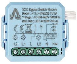 INTELIGENTNY PRZEŁĄCZNIK ATLO-SW3ZB-TUYA ZigBee, Tuya Smart