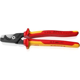 NOŻYCE DO KABLI ZE STOPNIOWANYMI KRAWĘDZIAMI TNĄCYMI KNIPEX