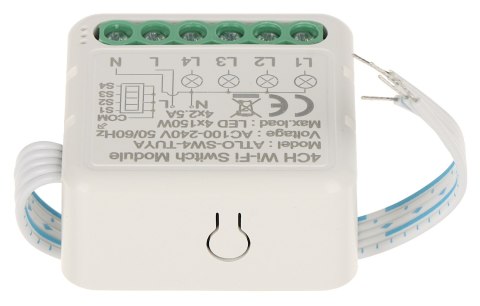 POCZWÓRNY INTELIGENTNY STEROWNIK OŚWIETLENIA LED ATLO-SW4-TUYA Wi-Fi, Tuya Smart POCZWÓRNY INTELIGENTNY STEROWNIK OŚWIETLENIA LED ATLO-SW4-TUYA Wi-Fi, Tuya Smart