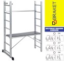 RUSZTOWANIE ALUMINIOWE DRABINOWE ECO 2X6 BRAKET