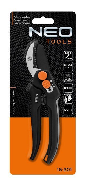 SEKATOR KOWADEŁKOWY 185MM ZAKRES DO 15MM REGULOWANY ROZSTAW NEO SEKATOR KOWADEŁKOWY 185MM ZAKRES DO 15MM REGULOWANY ROZSTAW NEO