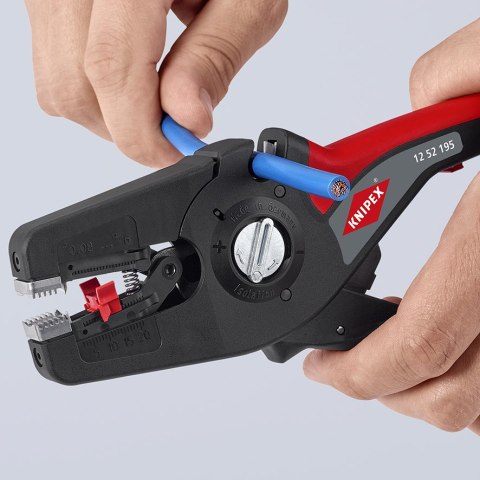 SZCZYPCE AUTOMATYCZNE DO ŚCIĄGANIA IZOLACJI PRECISTRIP16 KNIPEX SZCZYPCE AUTOMATYCZNE DO ŚCIĄGANIA IZOLACJI PRECISTRIP16 KNIPEX