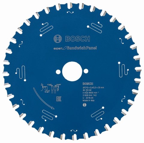 TARCZA PILARSKA EXPERT FOR SANDWICH PANEL 210*30MM 2*36T BOSCH TARCZA PILARSKA EXPERT FOR SANDWICH PANEL 210*30MM 2*36T BOSCH