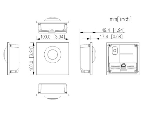 WIDEODOMOFON VTO4202F-P1 DAHUA WIDEODOMOFON VTO4202F-P1 DAHUA