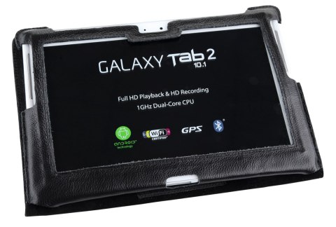 Etui czarne dedykowane do Samsung Galaxy Tab P5100 (skóra naturalna) Etui czarne dedykowane do Samsung Galaxy Tab P5100 (skóra naturalna)