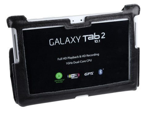 Etui czarne dedykowane do Samsung Galaxy Tab P5100 (skóra naturalna) Etui czarne dedykowane do Samsung Galaxy Tab P5100 (skóra naturalna)
