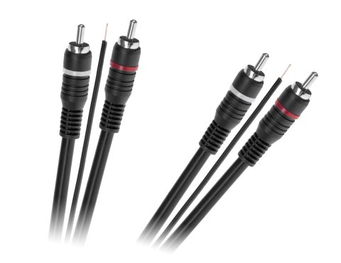 Kabel 2 x RCA - 2 x RCA z żyłą sterującą Kabel 2 x RCA - 2 x RCA z żyłą sterującą