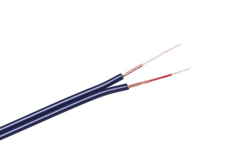 Kabel 2 x RCA-4mm niebieski Kabel 2 x RCA-4mm niebieski