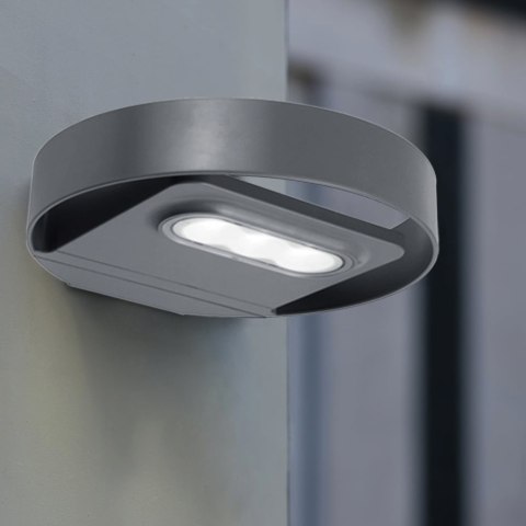 GB130 46761 Solarna lampa ścienna okrągła led 3W GB130 46761 Solarna lampa ścienna okrągła led 3W
