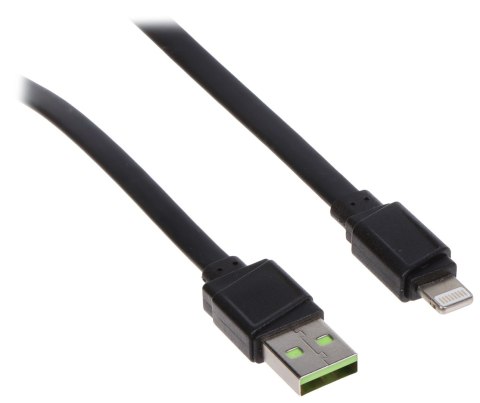 PRZEWÓD KABGC02 USB-A/LIGHTNING GCmatte 0.25 m Green Cell