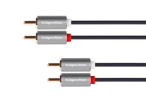 Kabel 2RCA-2RCA 3m Kruger&Matz Basic Kabel 2RCA-2RCA 3m Kruger&Matz Basic