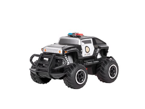 Mini samochód zdalnie sterowany REBEL POLICE Mini samochód zdalnie sterowany REBEL POLICE