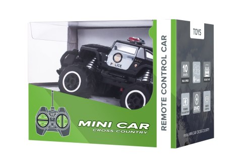 Mini samochód zdalnie sterowany REBEL POLICE Mini samochód zdalnie sterowany REBEL POLICE