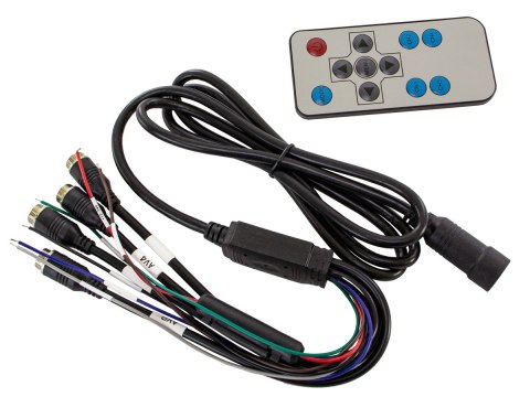 Monitor samochodowy lub wolnostojący LCD 10cali cali z obsługa do 4 kamer 4PIN 12V 24V... (NVOX Monitor samochodowy lub wolnostojący LCD 10cali cali z obsługa do 4 kamer 4PIN 12V 24V... (NVOX