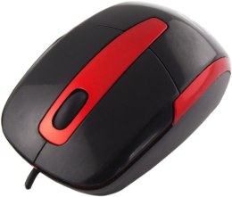TM108K Mysz przewodowa 3D optyczna USB Barracuda czarna Titanum